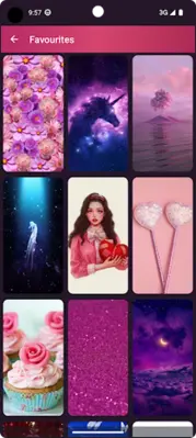 Girly Wallpapers for Girls android App screenshot 3